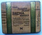 Patma Soeroeto, fraai oud zeldzaam Sigarenblik., Verzamelen, Blikken, Ophalen of Verzenden, Gebruikt, Overige