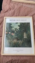 Mooi schilderij (poster) met lijst van desenio, Huis en Inrichting, Woonaccessoires | Lijsten, Ophalen, Zo goed als nieuw, Hout