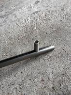 Luxe gordijnrail 424 cm roestvrij staal, Ophalen, Overige kleuren, Zo goed als nieuw, 200 cm of meer