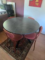 Ronde MARIEDAMM IKEA Eettafel met 4 Stoelen, Huis en Inrichting, Tafels | Eettafels, Ophalen, Gebruikt, Rond, Modern