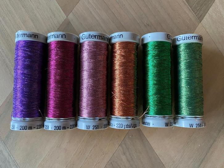 Gütermann garen, Hobby en Vrije tijd, Naaien en Fournituren, Zo goed als nieuw, Garen of Naald(en), Ophalen