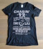 Zwart shirt met opdruk Chasin maat S, Kleding | Heren, T-shirts, Maat 46 (S) of kleiner, Ophalen of Verzenden, Chasin, Zo goed als nieuw