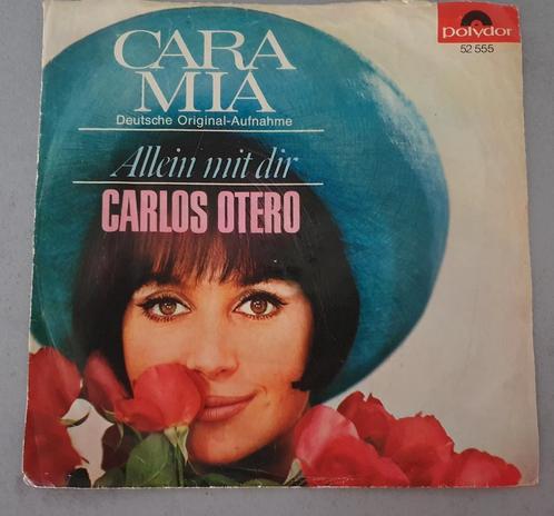 Carlos  Otera : Cara Mia .. Duitstalig .. 1965 ..., Cd's en Dvd's, Vinyl Singles, Zo goed als nieuw, Nederlandstalig, Ophalen of Verzenden