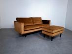 Be Pure Rodeo Bank met Hocker | GRATIS BEZORGING | Gereinigd, 150 tot 200 cm, Driepersoons, 75 tot 100 cm, Ophalen of Verzenden