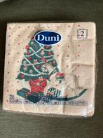 Nieuw/Duni kerst servetten/kerstboom papier, Ophalen of Verzenden, Nieuw