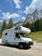 Bürstner A5301 camper – 6 gordels, 4 slaapplaatsen, Integraal, Ringverwarming, Fiat, Treinzit