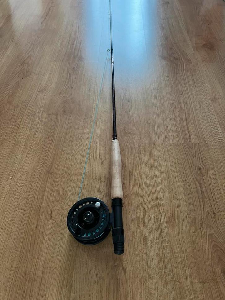 Vliegvishengel Abu Garcia, Watersport en Boten, Hengelsport | Vliegvissen, Zo goed als nieuw, Overige typen, Ophalen