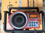 Toughbox perfect pro bouwradio, Audio, Tv en Foto, Radio's, Ophalen of Verzenden, Gebruikt, Bouwradio