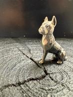 Zilveren Miniatuur Boxer Hond - Saturno 925 Zilver, Antiek en Kunst, Ophalen of Verzenden