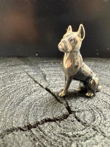 Zilveren Miniatuur Boxer Hond - Saturno 925 Zilver beschikbaar voor biedingen