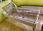 Verstelbaar Auping bed op wielen 90 x 200, Huis en Inrichting, Slaapkamer | Bedden, Ophalen, 90 cm, Eenpersoons, Modern