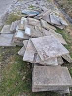 Grote tegels  voor een zitje, Tuin en Terras, Tegels en Klinkers, Ophalen, Beton, Terrastegels