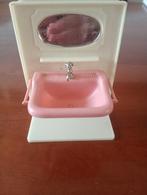 Vintage poppenhuis wastafel jaren '70, Ophalen of Verzenden, Gebruikt