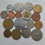 Set 17 verschillende munten Afrika: Tunesië, Zimbabwe etc, Postzegels en Munten, Munten | Afrika, Ophalen of Verzenden, Zimbabwe