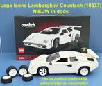 LEGO Icons Lamborghini Countach (10337) NIEUW + extra wielen, Ophalen of Verzenden, Nieuw, Complete set, Lego