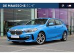 BMW 1 Serie 118i Executive M Sport Automaat / Panoramadak /, Gebruikt, Blauw, Origineel Nederlands, 3 cilinders