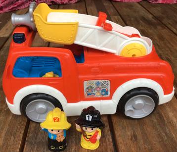 LITTLE PEOPLE BRANDWEERAUTO beschikbaar voor biedingen