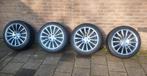4 velgen 17 inch AMG style. Gebalanceerd,  met TPMS sensoren, Auto-onderdelen, Ophalen, Gebruikt, Banden en Velgen, 17 inch