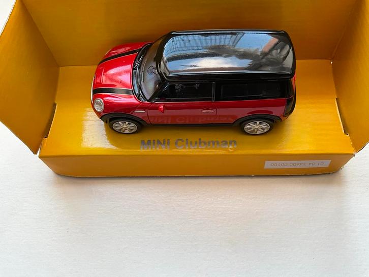 Nieuwe Mini Clubman Modelauto143, Hobby en Vrije tijd, Modelauto's | 1:43, Nieuw, Auto, MiniChamps, Ophalen