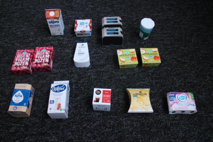 12x DIVERSEN Albert Heijn MINI'S, Verzamelen, Supermarktacties, Albert Heijn, Ophalen of Verzenden