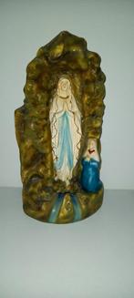 Maria en Bernadette Lourdesgrot - 32cm, Antiek en Kunst, Ophalen of Verzenden