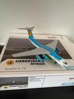 Herpa 1:500 ilyushin IL-76 Uzbekistan Airways diecast model, Ophalen of Verzenden, Zo goed als nieuw, Schaalmodel