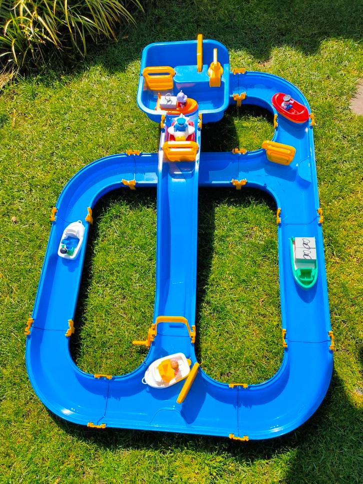 AquaPlay Niagara Waterbaan + extra poppetjes, Kinderen en Baby's, Speelgoed | Buiten | Los speelgoed, Zo goed als nieuw, Ophalen