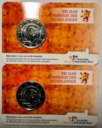 2X 2 Euro 2013 - 200 Jaar Koninkrijk BU, Ophalen of Verzenden