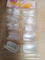 100 stuks doorzichtige nailtips, Overige kleuren, Nieuw, Ophalen of Verzenden, Handen en Nagels