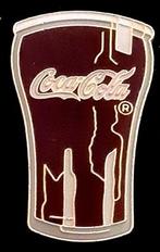 Coca- Cola glas pin, Verzamelen, Verzenden, Nieuw, Merk, Speldje of Pin