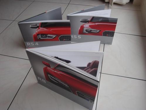 Audi Catalogi van de RS 5/RS 4 en R8, Boeken, Auto's | Boeken, Nieuw, Audi, Ophalen of Verzenden