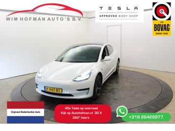 Tesla Model 3 Standard RWD Plus 60 kWh Pano Camera Leer El.  beschikbaar voor biedingen