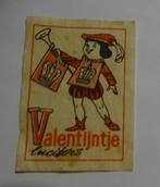 VALENTIJNTJE  LUCIFERS, Verzenden, Zo goed als nieuw, Luciferdoosjes of -merken