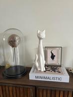 Keramieken Kattenbeeld - Langhalzig Design, Ophalen of Verzenden