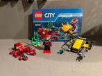 60090 Lego City Diepzee Duik Scooter, Ophalen of Verzenden, Zo goed als nieuw, Complete set, Lego