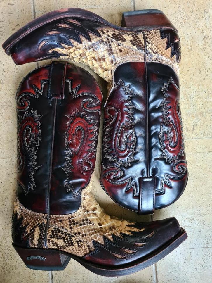 Sendra python boots mt 42. Nieuw. Cowboy western laarzen, Kleding | Heren, Schoenen, Zo goed als nieuw, Boots, Bruin, Ophalen of Verzenden