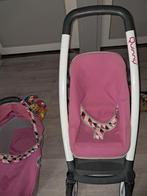 Wandelwagen maxi cosi, Kinderen en Baby's, Speelgoed | Poppen, Ophalen, Gebruikt, Babypop