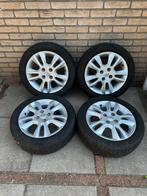 15 inch ORIGINELE aygo velgen met winterbandan 4x100, Ophalen, 15 inch, Winterbanden