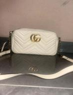 Gucci marmont, Ophalen of Verzenden, Zo goed als nieuw, Zwart, Handtas