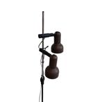 Vintage 2-spots vloerlamp, Ophalen, Gebruikt, 100 tot 150 cm, Onbekend