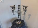 Kaarsenstandaard , 5 kaarsen . Zilver kleur, mooi voor Kerst, Huis en Inrichting, 25 tot 50 cm, Ophalen of Verzenden, Zo goed als nieuw