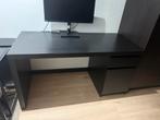 Malm bureau bruin, Ophalen, Zo goed als nieuw, Bureau