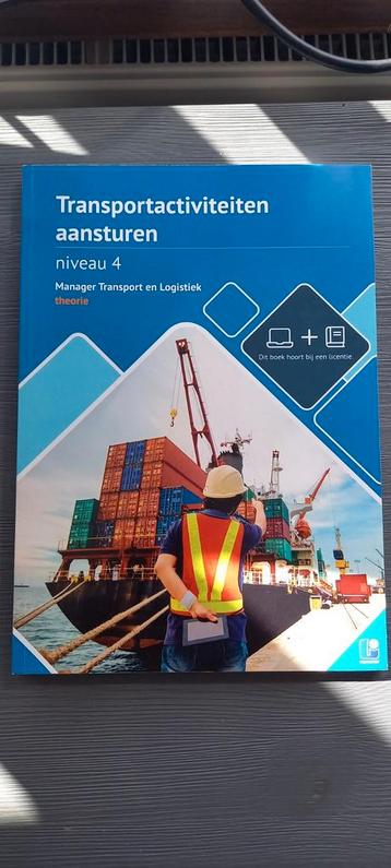 Theorieboek transportactiviteiten aansturen niveau 4 beschikbaar voor biedingen