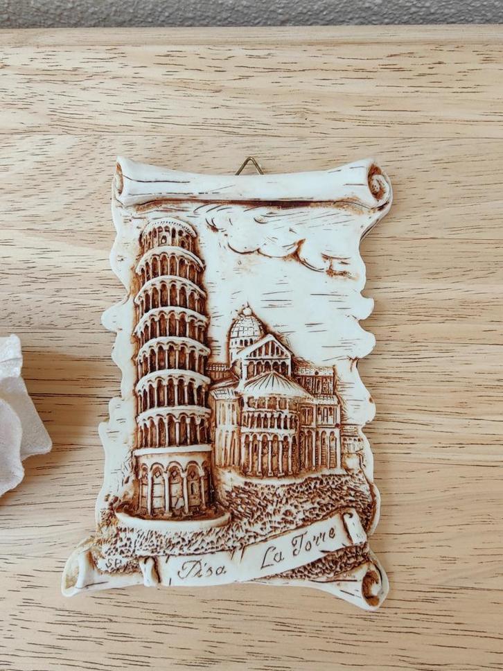 Nieuwe wanddecoratie van de toren van Pisa in verpakking, Huis en Inrichting, Woonaccessoires | Wanddecoraties, Nieuw, Verzenden