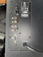 Logitech X-530 Subwoofer/Versterker - Basisunit, Ophalen of Verzenden, Gebruikt, Minder dan 500 watt, Overige typen