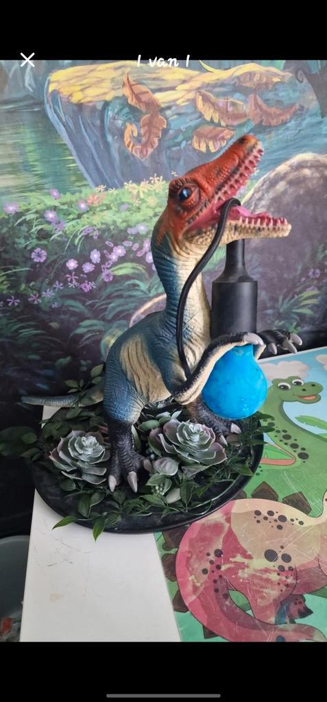 Dino Thema Set: Lamp, Gordijnen & Meer!, Kinderen en Baby's, Kinderkamer | Inrichting en Decoratie, Zo goed als nieuw, Overige typen