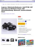 Electrishe kinder auto, Kinderen en Baby's, Speelgoed | Buiten | Accuvoertuigen, Ophalen of Verzenden, Zo goed als nieuw