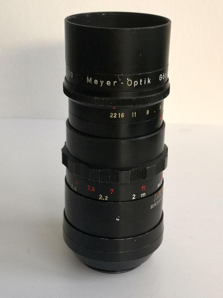 Mooie Meyer optik Gollitz Telemegor 180mm 5.5, M42, Verzamelen, Fotografica en Filmapparatuur, Lens of Lenzen, Ophalen