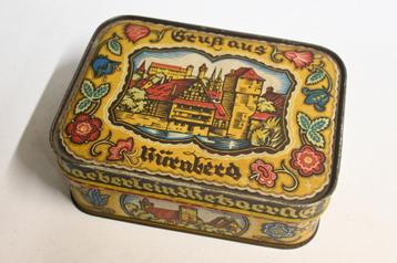 gruß aus Nürnberg Metzger lebkuchen blik duitsland beschikbaar voor biedingen