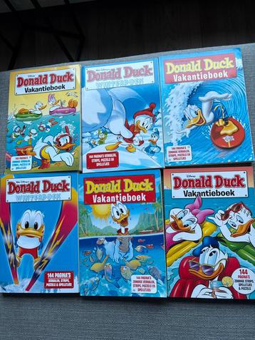 Donald Duck Vakantieboeken - Complete Collectie! beschikbaar voor biedingen